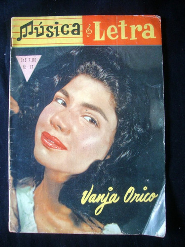 Revista Música E Letra 1958 Publicação Antiga 412