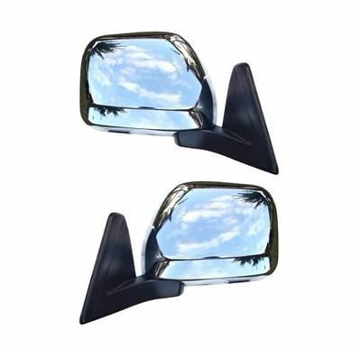 Capa De Retrovisor Crom L-200/pajero 10 11 12 13 14 15 16 Np