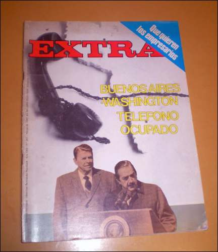 Revista Extra _ Buenos Aires Washington : Telefono Ocupado