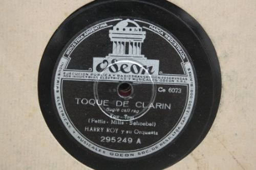 Disco De Pasta - Harry Roy - Toque De Clarin - Carioca