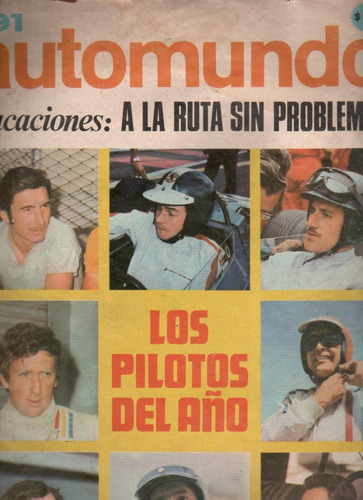 Revista Automundo Nº 191 Año 1968