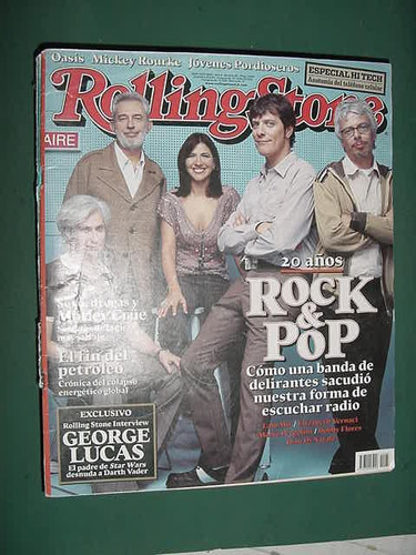 Revista Rolling Stone 87 Rock & Pop George Lucas Motley Crue