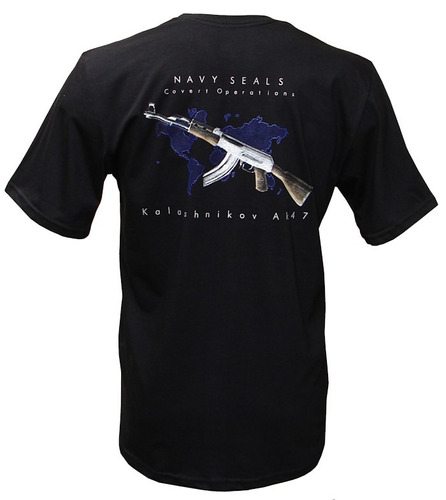 Camiseta Ak-47 Navy Seals - Kaluapa