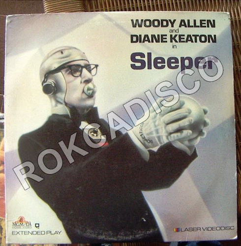Disco Laser, Sleeper, Woody Allen Diane Keaton, U.s.a.