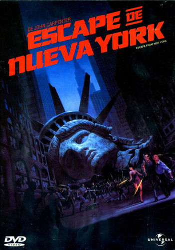Dvd Escape De Nueva York ( Escape From New York ) 1981 - Joh