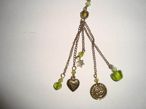 Lindisimo Collar Con Dijes-piedras Cuotas!