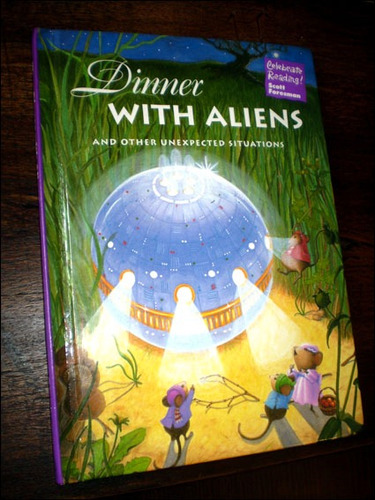 Libro Infantil Ilustrado _ Dinner With Aliens