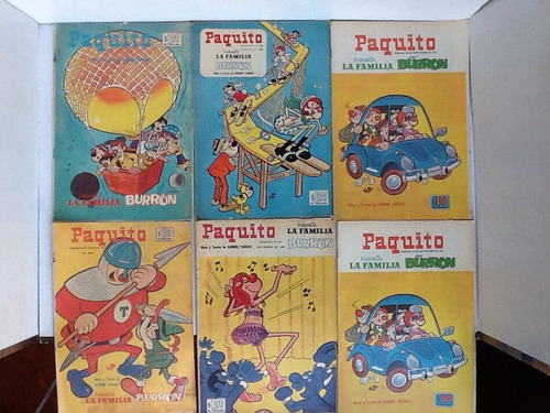 Comics Paquito Presenta La Familia Burron Varios Numeros