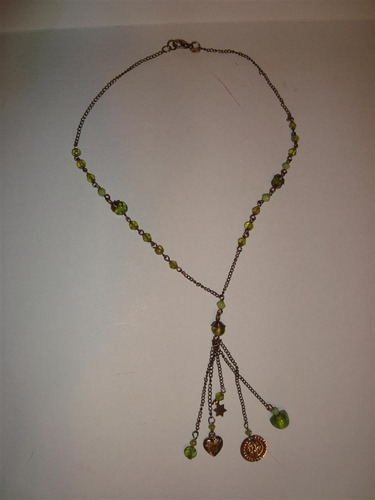 Lindisimo Collar Con Dijes-piedras Cuotas!
