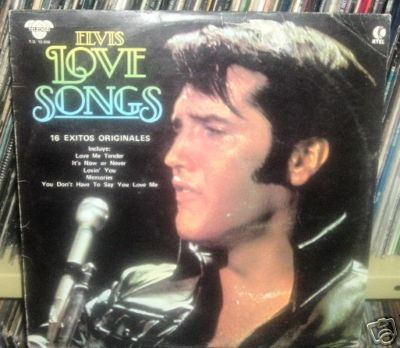 Elvis Presley Love Songs 16 Exitos Originales Vinilo Peruano