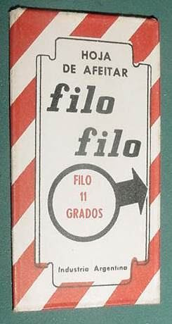 Hojas De Afeitar Filo Filo Argentina Vintage Razor Blades