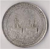 Medalla San Martin O Higgins Pacto Argentina Chile 1902 B40