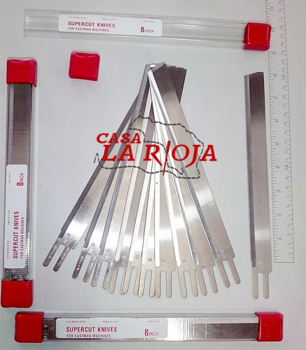 Imagen 2 de 8 de Cuchilla Cortadora De Tela Recta Usa 8 Pulgadas Eastman