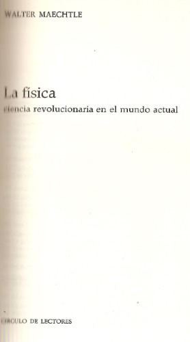 La Fisica - Walter Maechtle