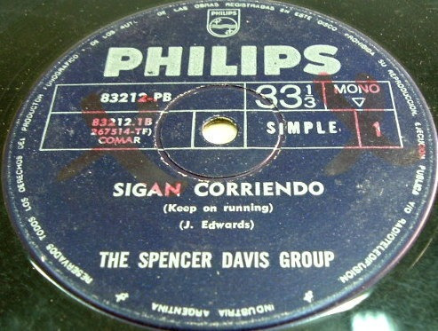 The Spencer Davis Group Sigan Corriendo Simple Argentino