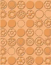 Scrapbook Cuttlebug Folder Bloom Dots Para Grabar Papel