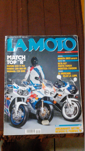 Revista La Moto 1992