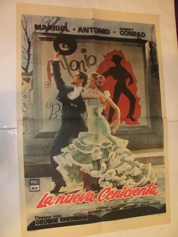 Afiche Antiguo Y Original     Marisol- La Nueva Cenicienta