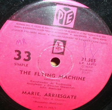The Flying Machine Marie Arriesgate Simple Argentino