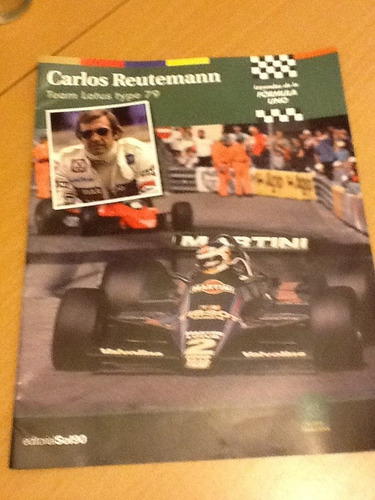 Revista Leyenda Fórmula Uno Reutemann Lectura Imagen Color