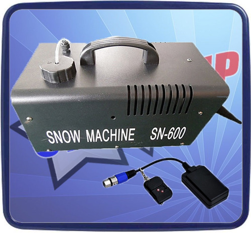 Maquina De Neve Snow Machine 600w - 110v Nfe