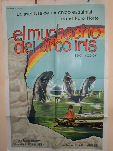 Poster Pelicula * El Muchacho Del Arco Iris * Original