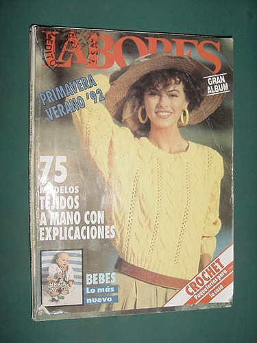 Revista Labores Moda Sin Moldes Album Primavera Verano 1992