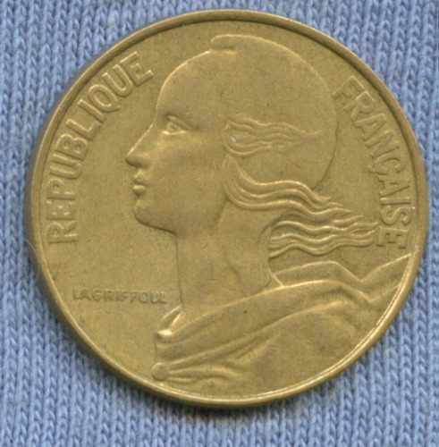 Francia 20 Centimes 1976 * Oferta !!! *