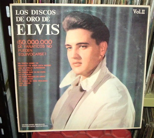 Elvis Presley Los Discos De Oro Vol 2 Vinilo Argentino Promo