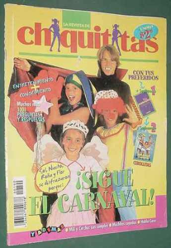 Revista Chiquititas 19 Carnaval Test Mili Corcho Mochilas