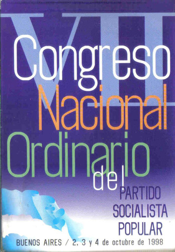 Vii Congreso Nacional Ordinario Partido Socialista Popular