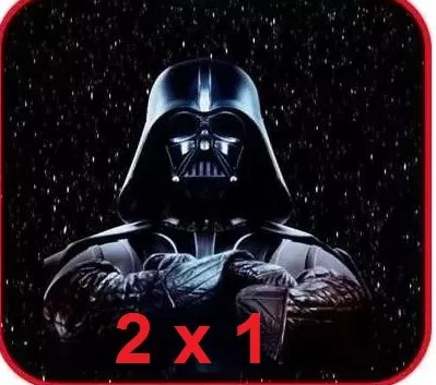 Kit Imprimible Star Wars Darth Vader Guerra De Las Galax 2x1