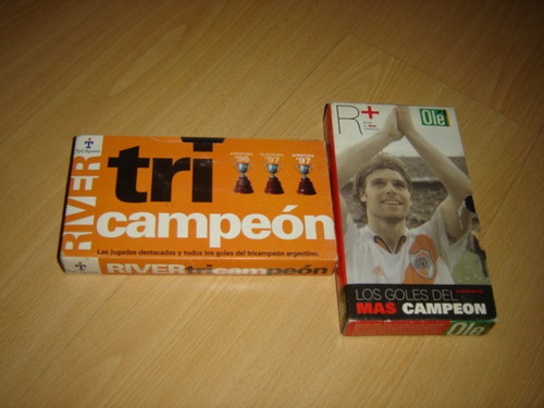 River Plate Vhs Tricampeon Los Goles Del Mas Campeon Futbol