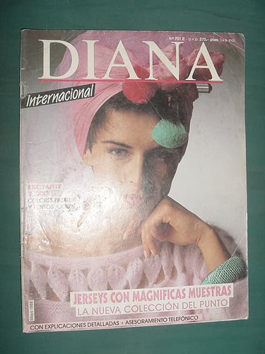 Revista Diana Internacional 701 Moda Tejidos Con Patrones