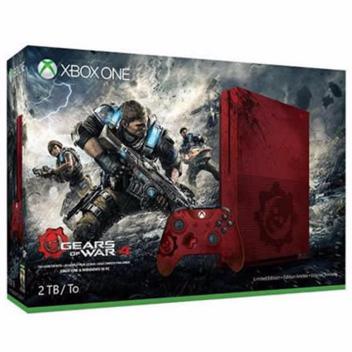 Xbox One S 2 Tb + Gears Of War 4 + Xbox Live 12 Meses