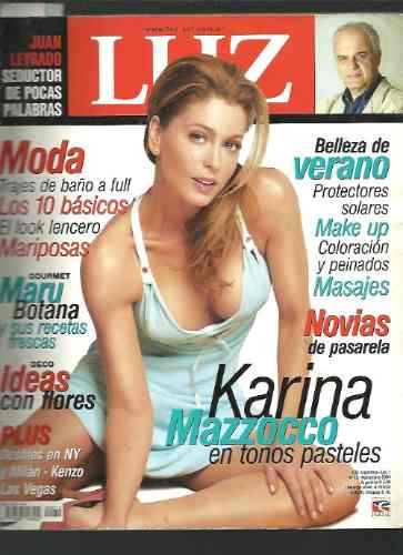 Revista Luz 2004 Karina Mazzocco Juan Leyrado Albertario Cla