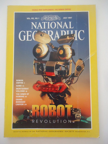 National Geographic #vol. 192 #01 Ano 1997 Robot Revolution