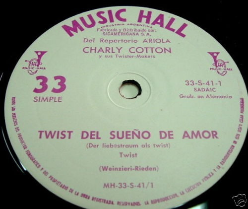 Charly Cotton Twist Del Sueño De Amor Simple Argentino