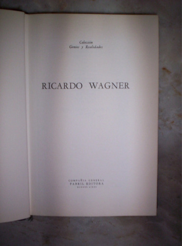 Richard (ricardo) Wagner Autores Varios