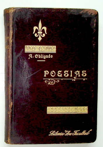 Obligado. Poesías. 1923. Literatura Argentina, Poesía