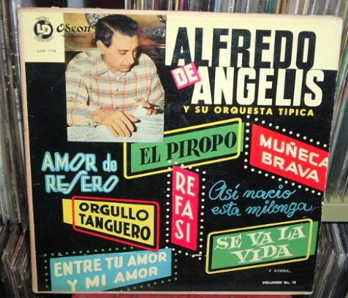 Alfredo De Angelis & Orq Tipica Vol 13 Vinilo Argentino