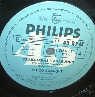 Chico Buarque Milton Nascimento O Que Sera Simple Argentino