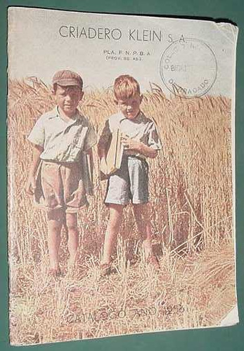 Catalogo Publicidad Criadero Klein 1956 Rural Campo 32 Pgs
