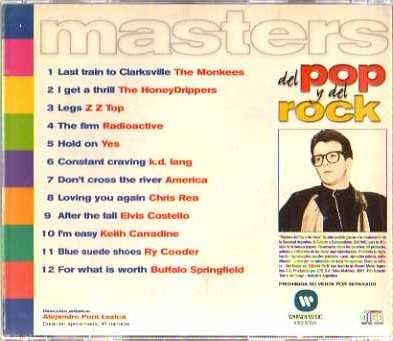 Masters Del Pop Y Del Rock 36 - Cd Original