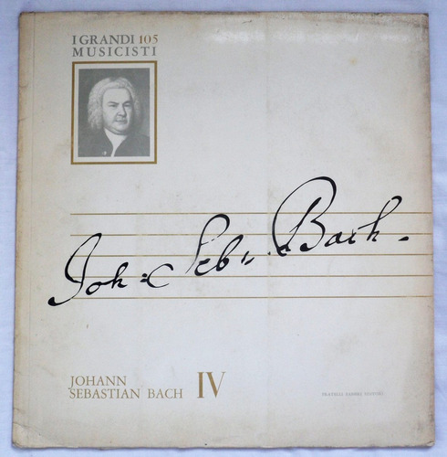 Vinilo Lp / I Grandi Musicisti N°105 / Bach 4