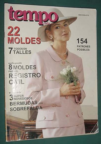 Revista Temporada Abr/96 Moda Ropa Vintage Sin Moldes