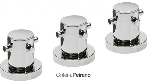 Grifería Bidet Betis Peirano Cromo Cruz  Minimal Saltanovich