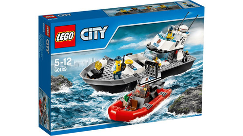 Lego 60129 Lego City Barco Patrulla Policia 200 Piezas