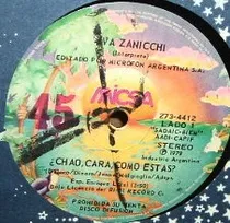 Comprar Iva Zanicchi Chao Cara Como Estas Simple Argentino Promo
