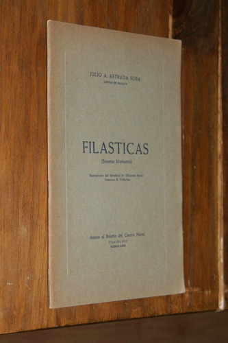 J A Astrada Sosa - Filasticas (sonetos Marineros)